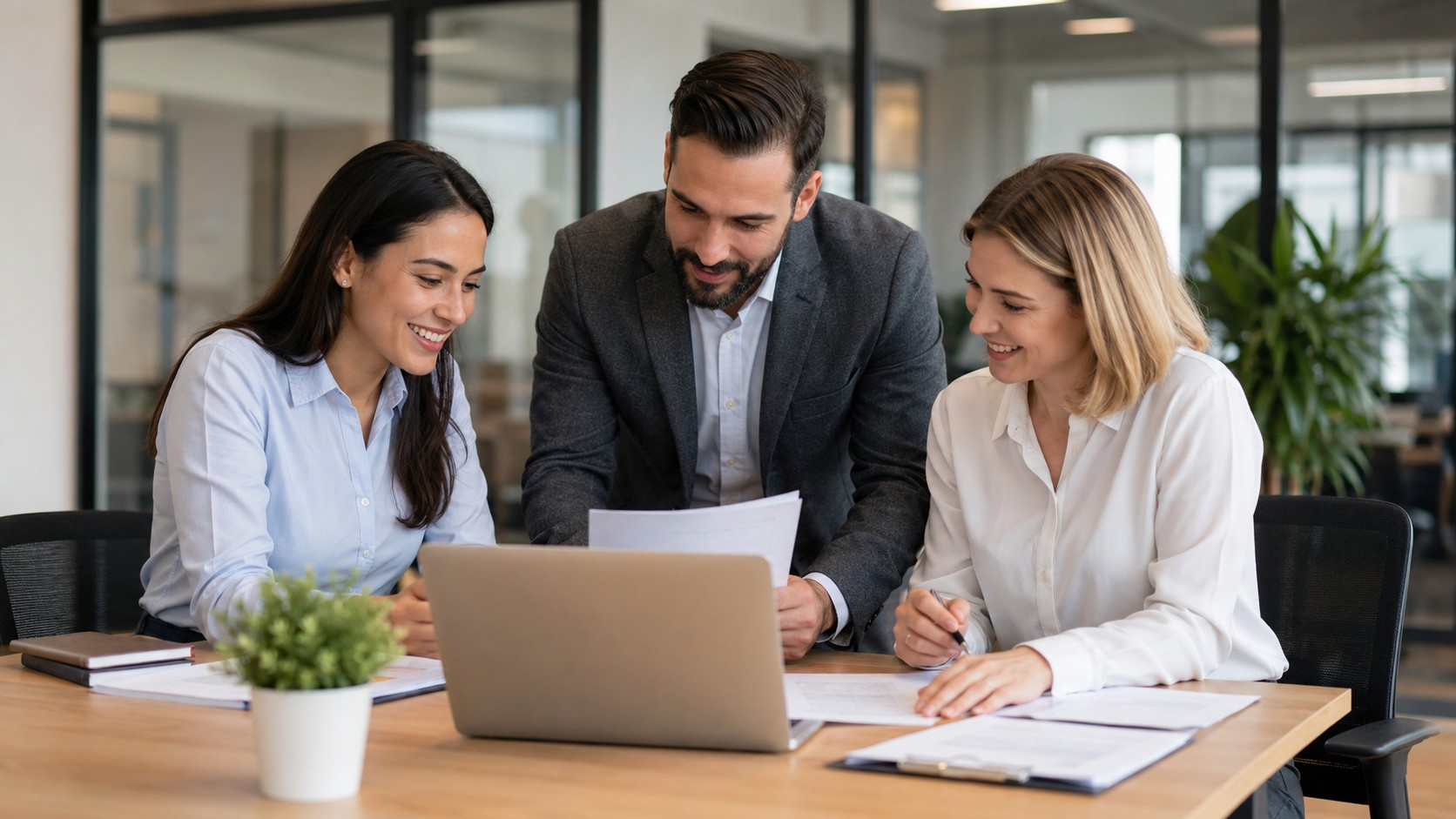 Analyse administrative dans un bureau